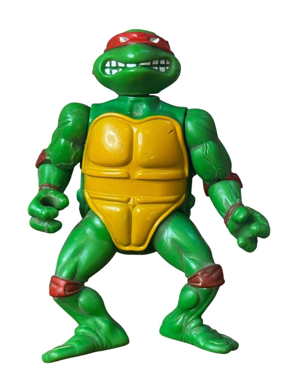 Vintage Playmates TMNT Teenage Mutant Ninja Turtles Raphael Hard Head